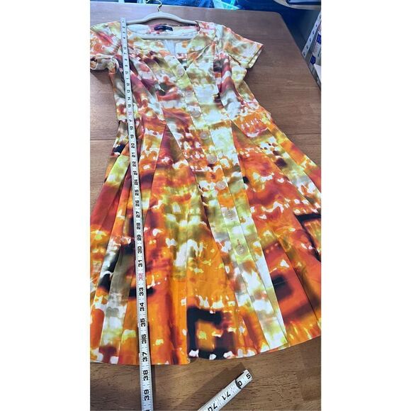 LAFAYETTE 148 NEW YORK MINI FLOWER COTTON DRESS WOMENS SIZE 2 - Picture 8 of 10